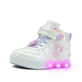 thumbnail image 4 of Tenis Bota Bubble Gummers para Niña Thalia Blanco Con Luces 15, 4 of 7
