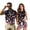 Cherry Blossom, variant on Funny Matching Couple Golf Outfits, Dachshund Print His and Hers Golf Shirts & Women's Tennis Dress Set, Quarter Zip Moisture Wicking Sports Apparel, Mr and Mrs Gifts for Summer Vacation