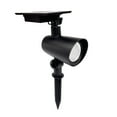 thumbnail image 1 of Better Homes & Gardens Taylor Solar Powered Black Cast Metal Color Lock LED Landscape Spotlight, 150 Lumens, 1 of 8