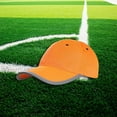 thumbnail image 6 of High Visibility Baseball Cap Safety Fluorescent Cap for Women Family Members Orange, 6 of 9