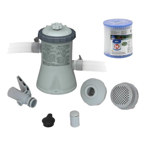 Bomba Filtrante De Alberca Intex 330gph Filtro Mangueras