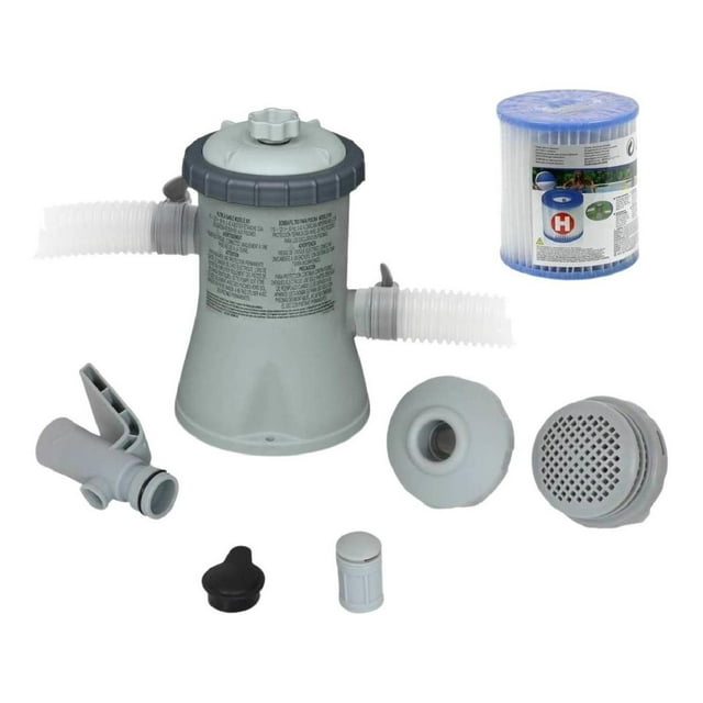 Bomba Filtrante De Alberca Intex 330gph Filtro Mangueras