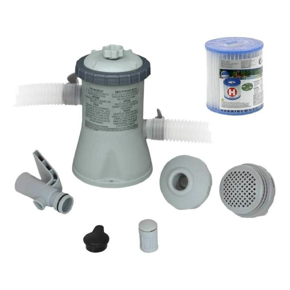 Bomba Filtrante De Alberca Intex 330gph Filtro Mangueras