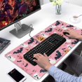 thumbnail image 2 of Long Mouse Pads for Desk,Cute Pumpkin Ghost Halloween Pattern Desk Mats on Top Of Desks, Desk Mouse Pad Extra Large with 3mm Non-Slip Base and Stitched Edge for Gaming,Office,Work,Home 31.5"x15.7", 2 of 6