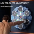 thumbnail image 5 of Music Boxing Machine, Musical Boxing Machine with Lights and Music, 9 Speed Wall Mounted Punching Machines, Interactive Punch Pad with Gloves, Fitness Boxings Training Machines, 5 of 8