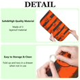 thumbnail image 6 of Halloween Striped Pumpkin Pattern Dish Drying Mat for Kitchen 1 Pack, Ultra Absorbent Microfiber Dishes Drainer Mats,16x18in(41x46cm), 6 of 6