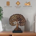 thumbnail image 5 of Decozen Home Decor Handmade Wooden Sculpture in Tree of Life Acacia Wood, 5 of 8