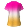 thumbnail image 4 of Njoeus Women's Scrub Tops V-Neck Short Sleeve T-Shirts Working Uniform Dressy Blouse with Two Pocket S-XXL, 4 of 4