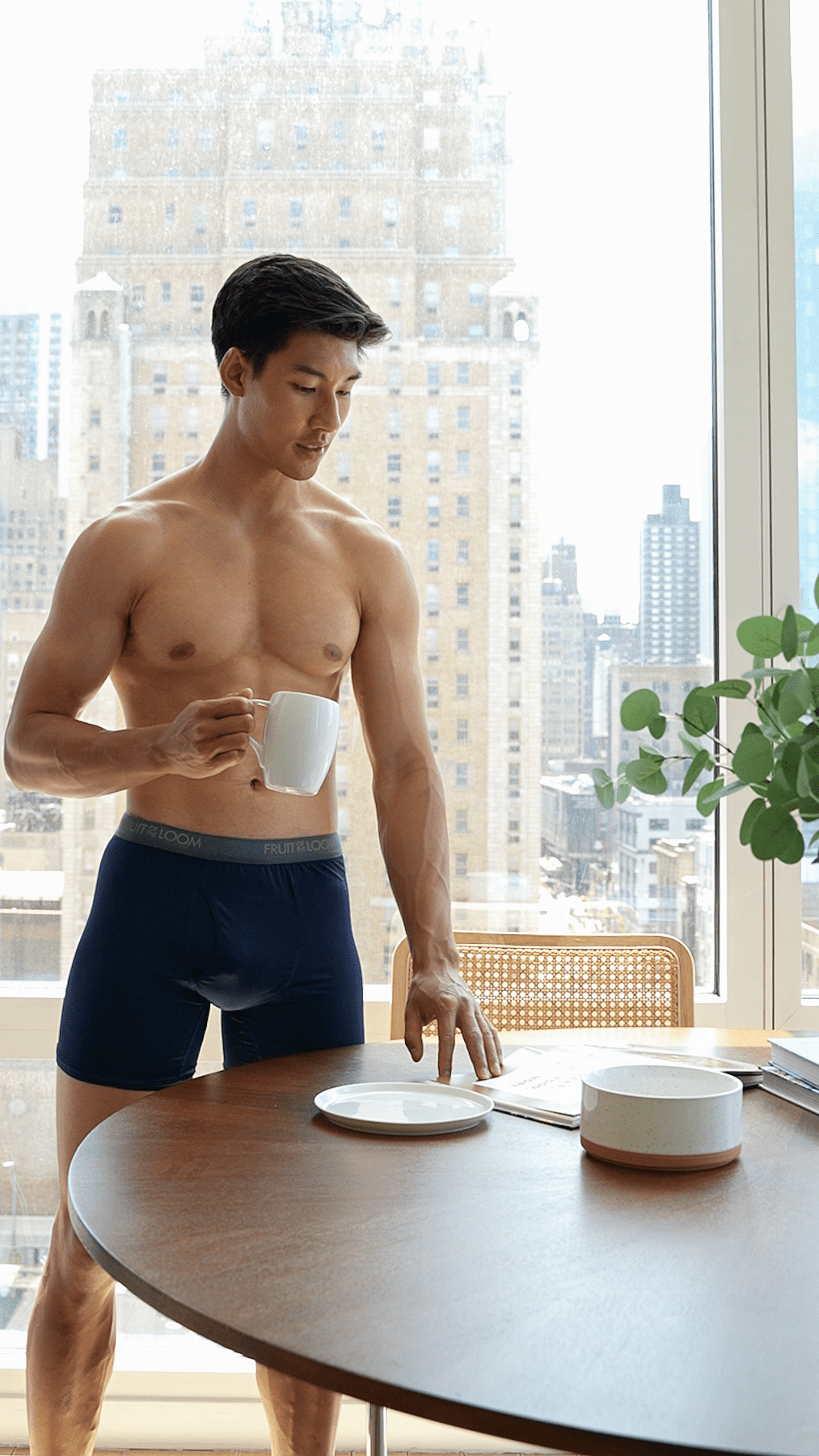 Fruit of the Loom Men's Micro-Stretch Boxer Briefs, 6-Pack