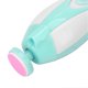 thumbnail image 3 of Baby Electric Nail Grinder Low Noise Manicure Care Portable Infants Nail File with 6 Grinding Head Sky Blue, 3 of 5
