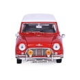 thumbnail image 2 of 1961-1967 Morris Mini Cooper Red with White Top "Timeless Legends" 1/18 Diecast Model Car by Motormax, 2 of 5