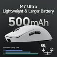 thumbnail image 3 of MCHOSE M7 Ultra Wireless Gaming Mouse, 8K Polling, 53g Lightweight Ergonomic Computer Mouse, 3 of 9