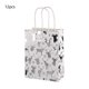 thumbnail image 2 of Bolsas de regalo navideñas con estampado de Papá Noel | Bolsas de papel para envolver dulces para fiestas navideñas | Envoltura y almacenamiento de juguetes, aperitivos y cosméticos, 2 of 6