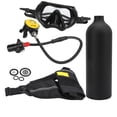 thumbnail image 1 of Oxygen Tank Diving Set,  Tank Mini 1L  For  Diving For Diving Black, 1 of 8