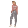 thumbnail image 4 of Skull-Print Crop Sweatshirt & Jogger Set, 4 of 5