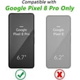 thumbnail image 2 of HCTian Military Grade Case for Google Pixel 8 Pro Case Pixel 8 Pro Case with Kickstand Ring Holder Slide Camera Cover Protection Shockproof Case for Google Pixel 8 Pro Phone Case, 2 of 9