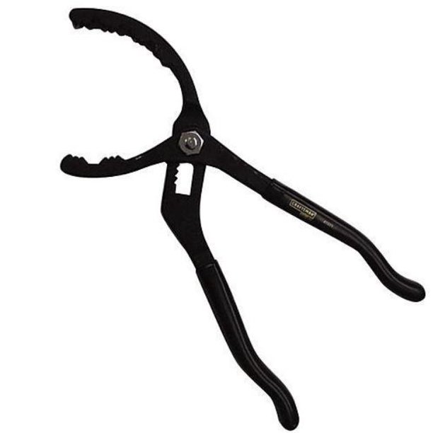 Craftsman Pliers 5 in Adjustable Oil Filter Plier Auto Mechanic