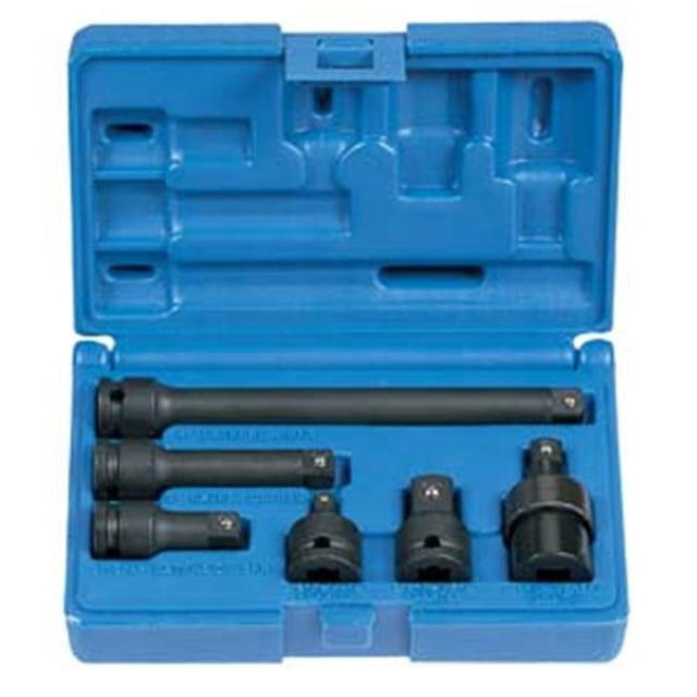 Grey Pneumatic GY1100 3/8" Drive 6 Pieces Adapter Extension Set
