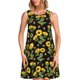 thumbnail image 1 of Easygdp Bees and Sunflowers para Vestido Transpirable de Mujer, Vestido Suelto de Manga Corta con Pliegues y Bolsillos para el Verano, 1 of 7