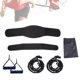 thumbnail image 5 of Juego de bandas de resistencia, kit de entrenamiento de resistencia multideportivo, bandas elásticas para correr solo o en pareja, entrenamiento de, 5 of 7