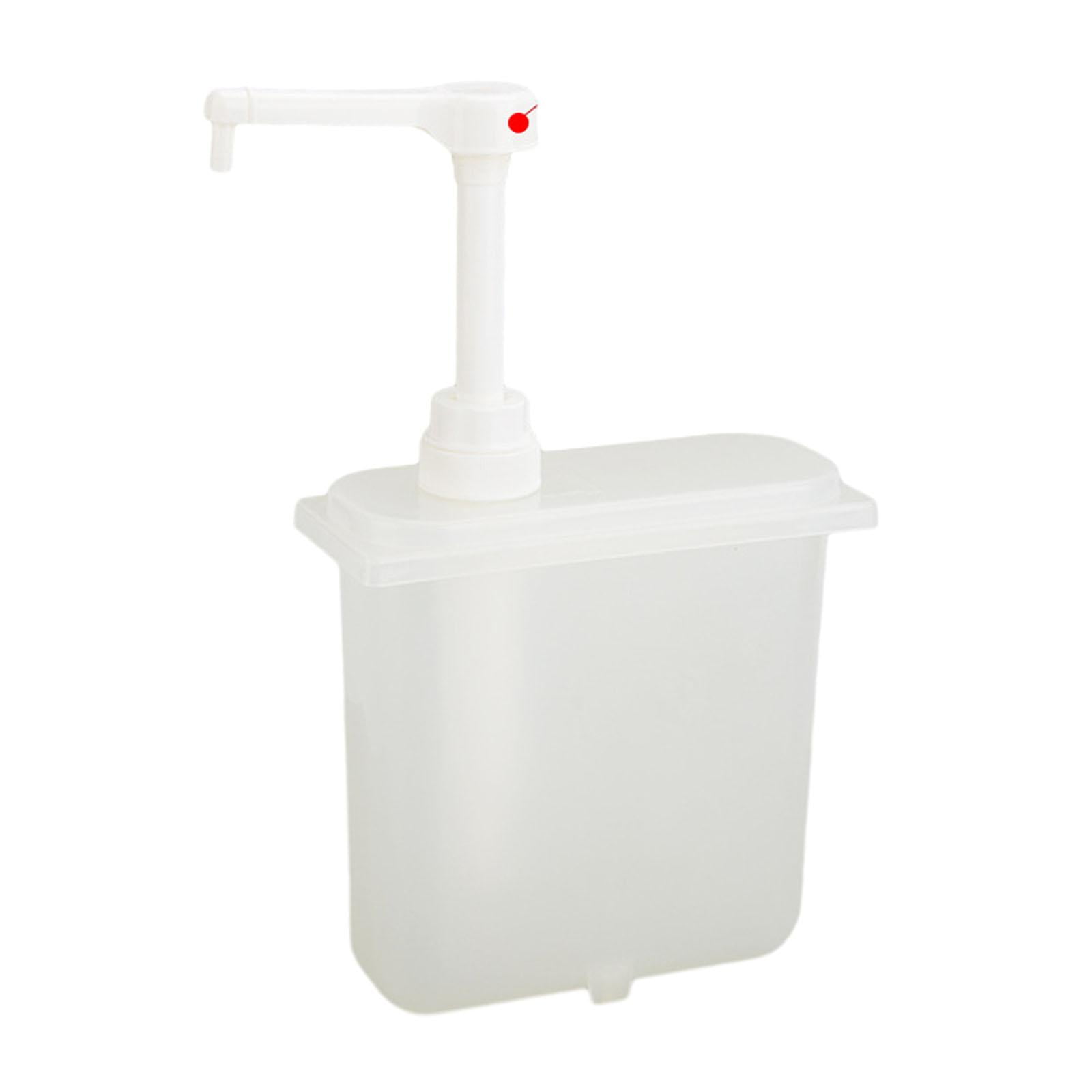 Baoblaze Condiment Pump Sauces Pump Bottles Salad Syrup Bottle for Kitchen Restaurant 1L