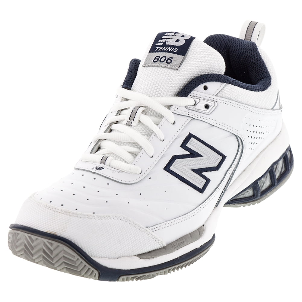 Men`s MC806 2E Width Tennis Shoes White 