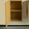 thumbnail image 4 of Bathroom Storage Cabinet MITCH 23" Tall Bathroom Wall Mounted Cabinet, Narrow Storage Cabinet with Door, Suitable for Small Spaces Such as Corners, Applicable to Bathroom, Living Rooms and Laundry, C, 4 of 5