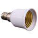 thumbnail image 2 of Adaptador de 6 casquillos E14 a E26 E27 para lámpara de araña, convertidor de casquillo E14 a casquillo mediano, adaptador de base de lámpara incandescente, 2 of 8