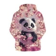 thumbnail image 6 of DISNIMO Cherry Blossom Hoodie Kids Panda Hoodie for Girls Boy Zip Up Hoodies Boys Girl Zipper Hoodies Size 8-10 Streetwear Hoodie Jackets Sweatshirt Hoodies Sweatshirts Kid Coat, 6 of 7