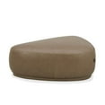 thumbnail image 5 of Divani Casa Kinsey - Modern Tan Leather Large River Rock Ottoman, 5 of 6