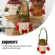 thumbnail image 3 of Colgante de árbol de Navidad Bearachild regalo bolsa de dulces artesanal muñeco de nieve, 3 of 6