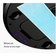 thumbnail image 4 of HEJULIK 2023 intelligent Robotic vacuum cleaner with its own purple light , robot vacuum cleaner with schedule, 3-in-1 mopping robot vacuum cleaner, suitable for hard floors, pet hair, carpets, 4 of 7
