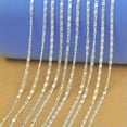 thumbnail image 4 of 5PCS 16-30inch 925 Silver Flat S Chain Necklace Accessorie Jewelry Necklace, 4 of 4
