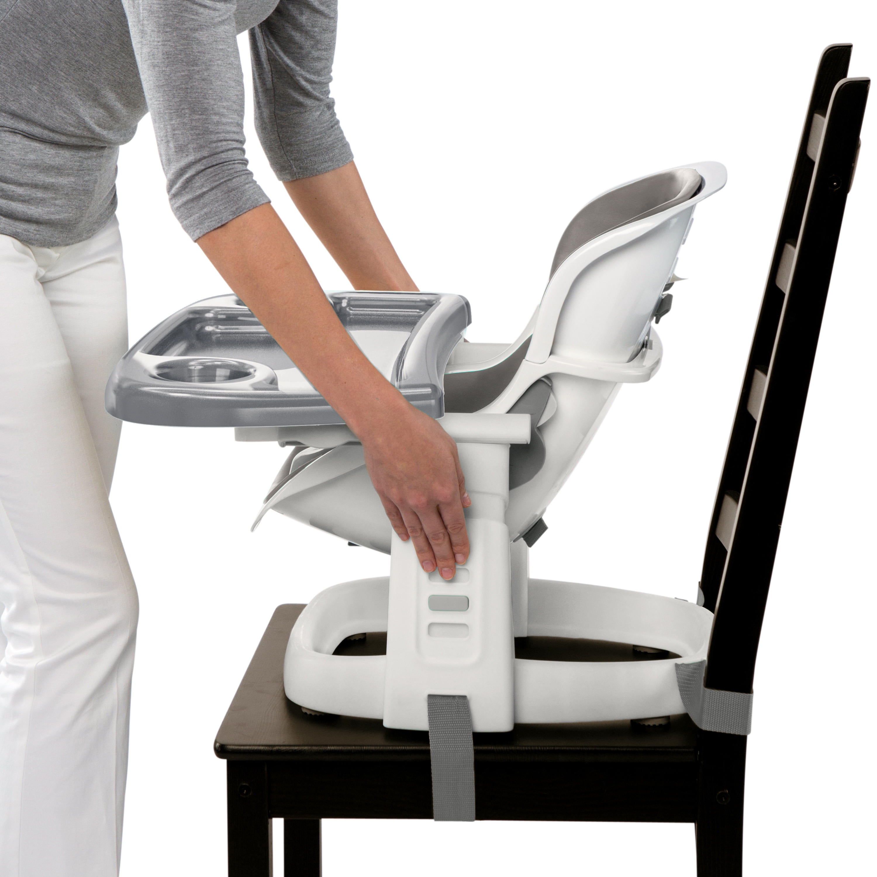 Ingenuity SmartClean ChairMate High Chair Slate Toddler