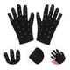 thumbnail image 4 of ColoMX 1 par de guantes para actuación escénica, guantes de patinaje, guantes de patinaje artístico para fiesta, para uso en danza, 4 of 7