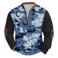 thumbnail image 2 of Blusas y camisas de manga larga con cuello redondo para hombre, sudadera con capucha de cuello redondo con cremallera y estampado, sudaderas de manga larga, blusa de poliéster para hombre, 2 of 4