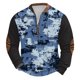 thumbnail image 2 of Blusas y camisas de manga larga con cuello redondo para hombre, sudadera con capucha de cuello redondo con cremallera y estampado, sudaderas de manga larga, blusa de poliéster para hombre, 2 of 4