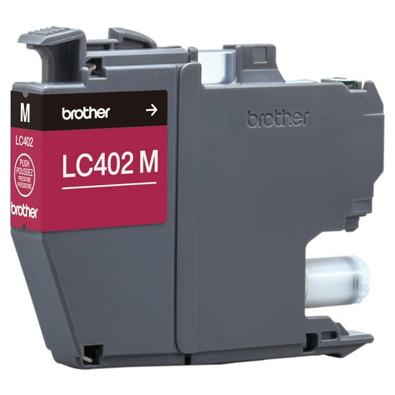 Brother Genuine LC402M Standard Yield Magenta Printer Ink Cartridge