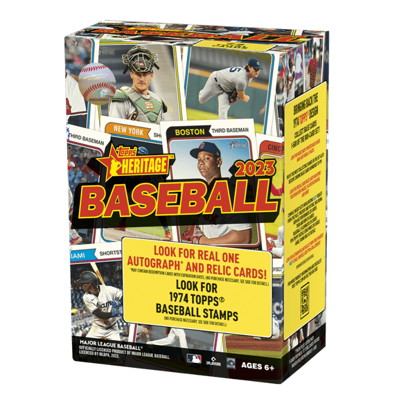 2023 Topps Heritage MLB Baseball Trading Cards Blaster Box