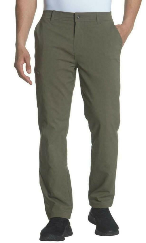 Gerry Men's Venture Fleece Lined Pant (Fatigue Olive, 34x30) 