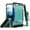 Mint/Black, variant on Case with Clip for iPhone 8, Burgundy Tri-Shield Cover and Belt Hip Holster [Kickstand + Credit Card Wallet Slot + Strap] for Apple iPhone 8, iPhone 7