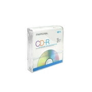 Memorex CD-R 80 Disc & Paper Sleeve, 10 Pack