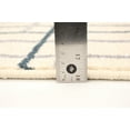 thumbnail image 6 of eCarpetGallery Modern Living Room Area Rug, 7'10" x 10'2", Cream-Petrol, Tessa, 6 of 9