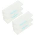 thumbnail image 4 of HINTRMENT Sliding Door Guide Abs White Automatic Doors 2Pcs 2.6X1.8X0.9In, 4 of 8