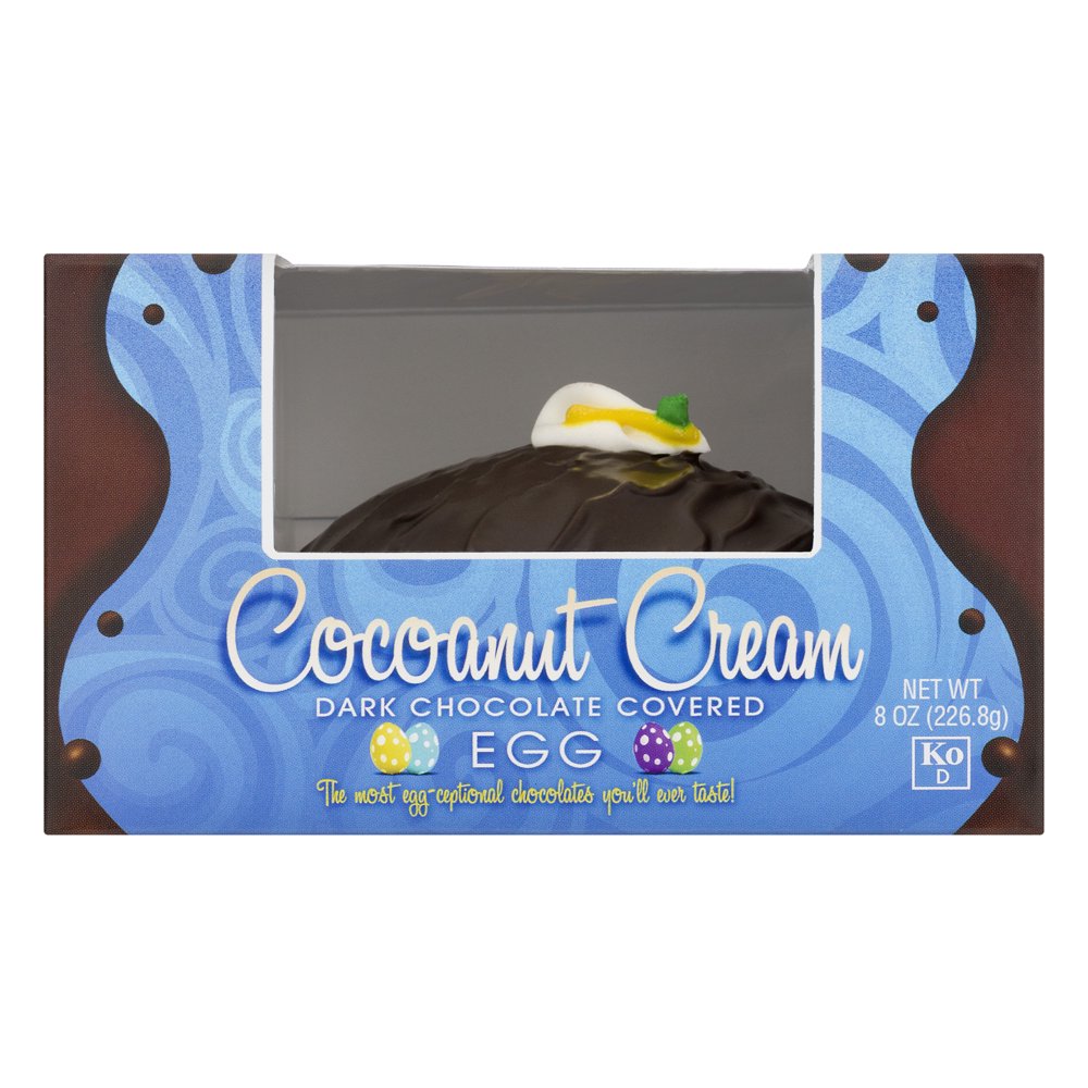 Zitner's Dark Chocolate with Cocoanut Cream Egg, 8 Oz.