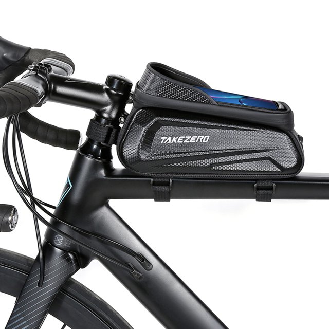TAKEZERObag,Frame Tube Waterproof Mount Frame With Case Tool Frametube Waterproof