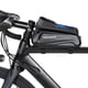 thumbnail image 2 of Bolsa de bicicleta Bolsas impermeables para montaje de teléfono de bicicleta, bolsa de tubo superior con marco frontal con pantalla táctil, funda de soporte para teléfono, bolsa de almacenamiento de h, 2 of 7