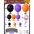 thumbnail image 4 of Kit de guirnaldas de globos para Halloween Adeyoo con 150 globos, 4 of 7