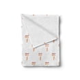thumbnail image 2 of Time out Soft Flannel Fleece Throw Blanket, Basketball Concept Hand Pattern Gesture of a Time Cartoon Design, Cozy Plush for Indoor and Outdoor Use, 50" x 60", Beige Ruby White, by Ambesonne, 2 of 5