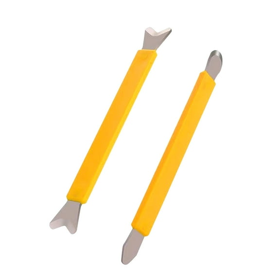Pitycbo 2Pcs Caulking Finisher Tool Caulk Removal Drywall Corner Shaping Tile Grout Tool